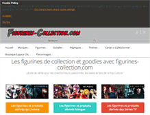 Tablet Screenshot of figurines-collection.com